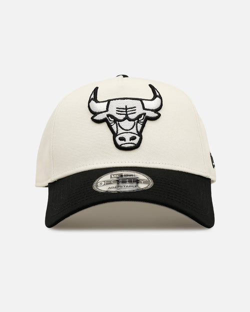 New Era Chicago Bulls 'Easy Chrome Black' 9FORTY A-Frame Snapback Chrome/Black