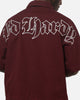 Ed Hardy Ghost Tattoo Button Up Shirt Plum