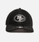 New Era San Francisco 49ers 'Contrast Chrome' 9TWENTY Casual Trucker Strapback Black