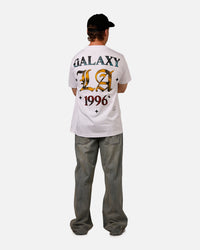 Mitchell & Ness X Los Angeles Galaxy X Culture Kings LA Wordmark T-Shirt White