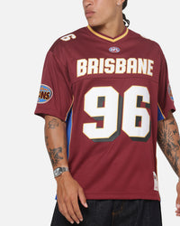 Mitchell & Ness Brisbane Lions AFL 96 Jersey Sour Cherry