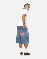 X-Large Pipe Cord Baggy 91 Shorts Black