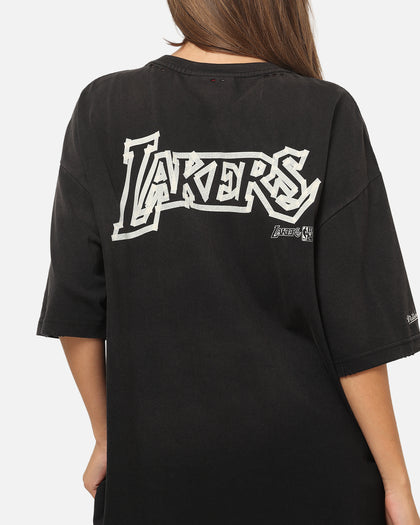 Mitchell & Ness Los Angeles Lakers Tape T-Shirt Black