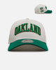 New Era Oakland Athletics 'Chrome Metallic Wordmark' 9FORTY A-Frame Snapback Chrome