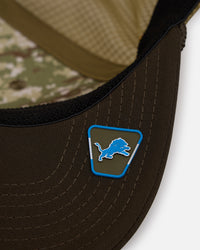 New Era Detroit Lions 'Salute' 9SEVENTY Snapback Olive
