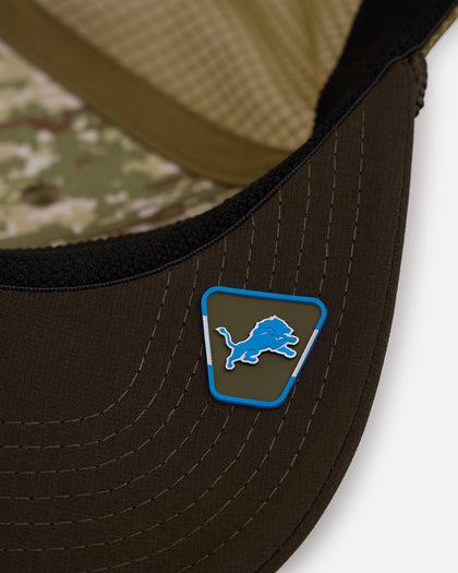 New Era Detroit Lions 'Salute' 9SEVENTY Snapback Olive