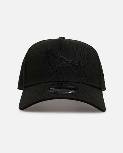 New Era Baltimore Orioles 'Easy Black' 9FORTY A-Frame Snapback Black/Black