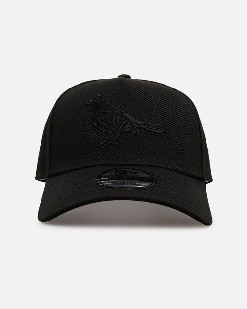 New Era Baltimore Orioles 'Easy Black' 9FORTY A-Frame Snapback Black/Black