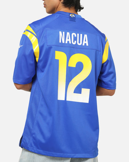 Nike Los Angeles Rams Puka Nacua #12 Home Game NFL Jersey Blue