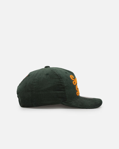 Mitchell & Ness Seattle Sonics Stack Script Corduroy Snapback Green