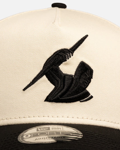 New Era Melbourne Storm 'Chrome Black' 9FORTY A-Frame Snapback White/Black