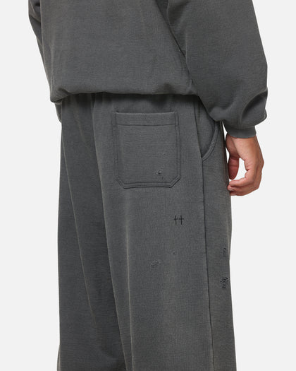 Saint Morta Apocalypse Baggy Sweatpants Washed Charcoal
