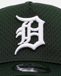 New Era Detroit Tigers 'Green Mesh' 9FORTY A-Frame Snapback Dark Green