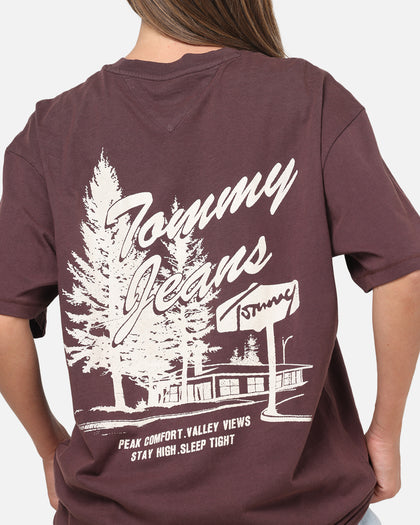 Tommy Jeans Relax Novelty T-Shirt Brown