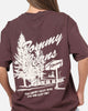 Tommy Jeans Relax Novelty T-Shirt Brown