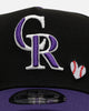 New Era Colorado Rockies 'Baseball Hearts' 9FORTY A-Frame Snapback Official Team Color