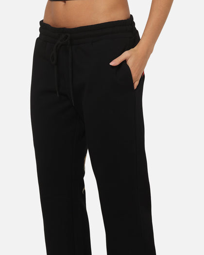 Ed Hardy Women's Afterburn Flare Trackpants Black
