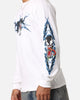 73Studio Marvel Spider-Man Y2K Venom Long Sleeve T-Shirt White