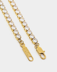 NXS 5mm Tennis Chain Gold