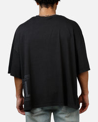Champion Mega Jocktag Scrip T-Shirt Black