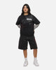 Worship Catharsis Box Crop Long Sleeve T-Shirt Washed Black
