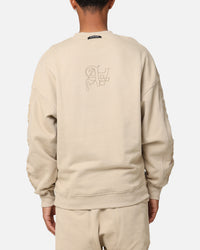 The Anti Order Coed Crewneck Stone