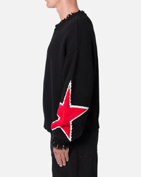 MNML Star Sweater Black