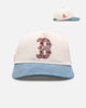 Pro Standard Boston Red Sox 'Tapestry' Pinch Front Strapback Natural