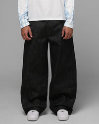 Loiter Star Born Selvedge Denim Jeans Black