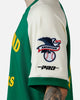 Pro Standard Oakland Athletics Double Knit Raglan T-Shirt Green