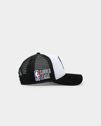New Era Milwaukee Bucks 'NBA Summer League' 9FORTY A-Frame Snapback Black/White