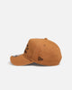 New Era Houston Texans 'Washed Canvas' 9FORTY A-Frame Snapback Walnut