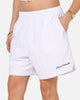 Saint Morta Scription Nylon Shorts White