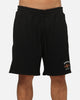 Bleacher Athletic Brisbane Broncos NRL 1908 Track Shorts Black