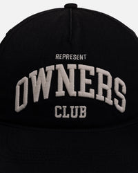 Represent Owners Snapback Cap Faded Black