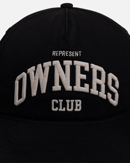 Represent Owners Snapback Cap Faded Black
