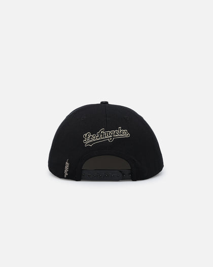 Pro Standard Los Angeles Dodgers Black & Gold Snapback Black