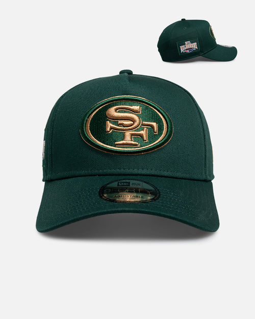 New Era San Francisco 49ers 'New Era x NFL' 9FORTY A-Frame Snapback Dark Green