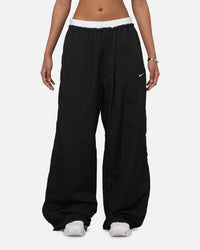 Nike Women's Sportswear Loose High-Waisted Parachute Pants Black/Black/White