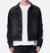 MNML Raw Skeleton Trucker Jacket Washed Black