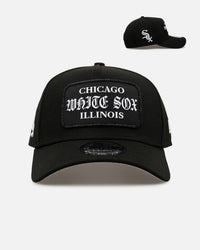 New Era Chicago White Sox 'Gothic Patch' 9FORTY A-Frame Snapback Black