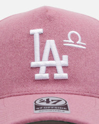 47 Brand Los Angeles Dodgers 'Zodiac' Libra 47 Offside Snapback Mauve