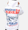 American Thrift Snow Sport Hoodie White