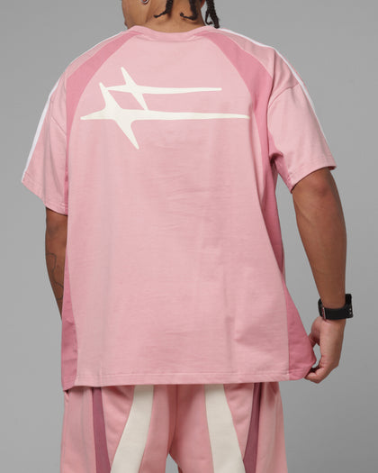 Loiter Hybrid Tek T-Shirt Pink