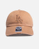 47 Brand Los Angeles Dodgers 'Distressed Logo' 47 Clean Up Strapback Beige