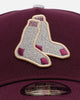 New Era Boston Red Sox 'Plum' 9FORTY A-Frame Snapback Plum