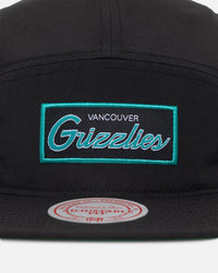 Mitchell & Ness Memphis Grizzlies Team Logo Camper Strapback Black