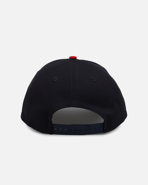 New Era Atlanta Braves 'Cherub Official Team Color' 9FORTY A-Frame Snapback Navy/Red