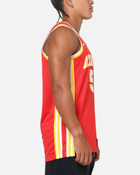 Nike Dyson Daniels Atlanta Hawks #5 Icon Edition Nike Dri-FIT NBA Swingman Jersey University Red