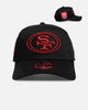 New Era San Francisco 49ers "NFL Black MTLC" 9Forty A-Frame Snapback Black